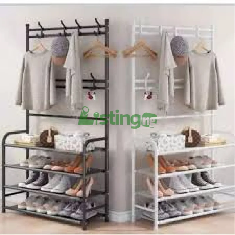 multi-functional shoe and coat rack
