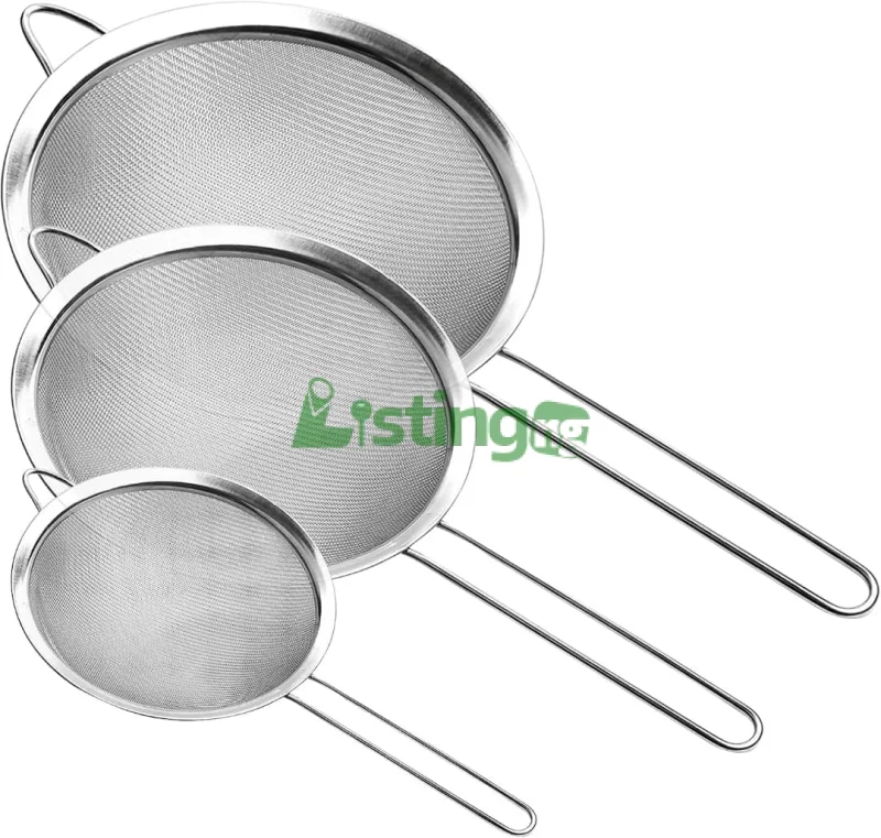 Jojeys Sieves and Strainers 3 Set