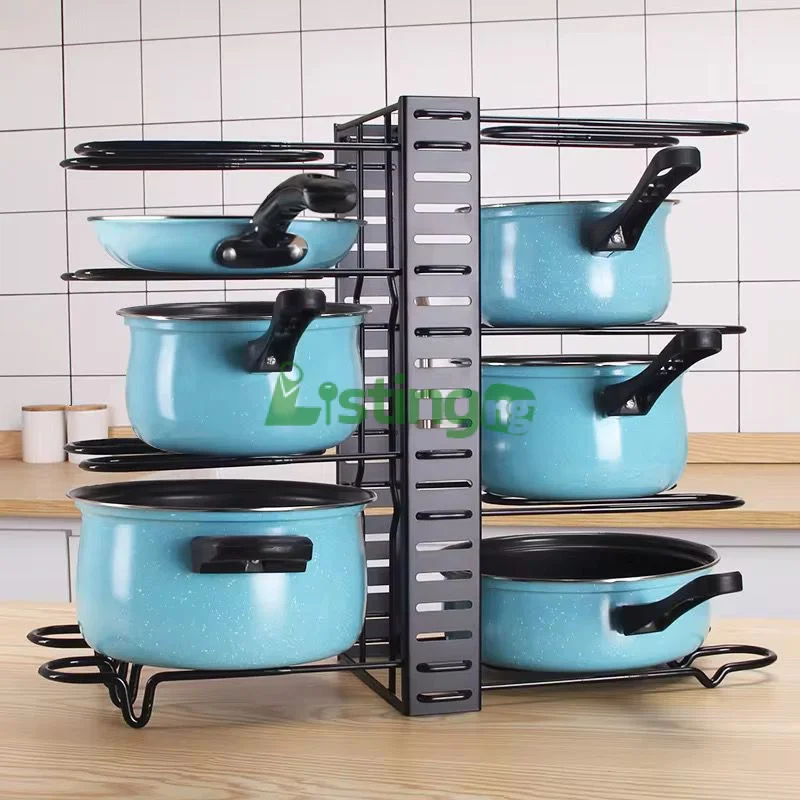 Adjustable Pots and Pan Organizer