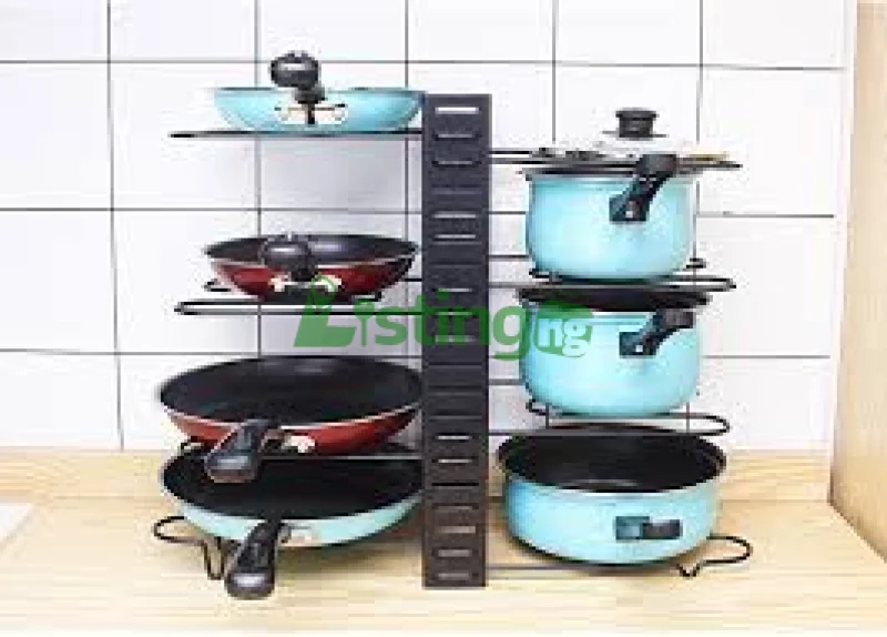 Adjustable Pots and Pan Organizer
