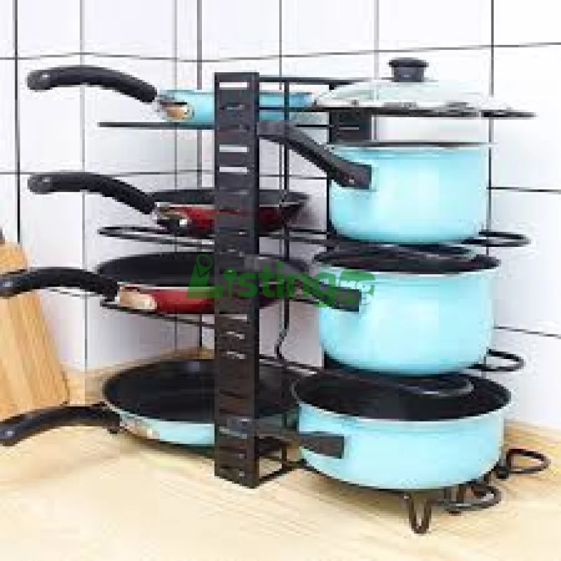 Adjustable Pots and Pan Organizer