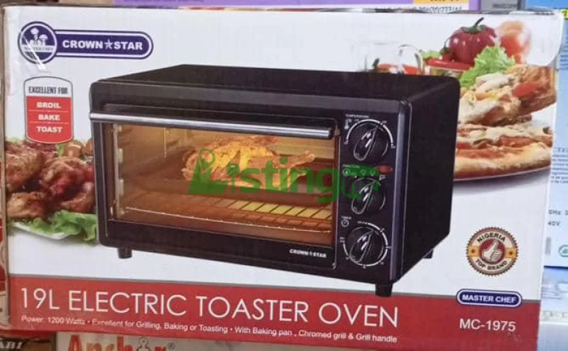 19L Electric Toaster Oven (model MC-1975)