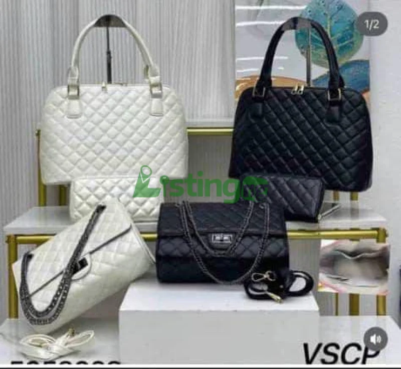 Luxurious Channel Bag – Classic Leather Handbag for Women