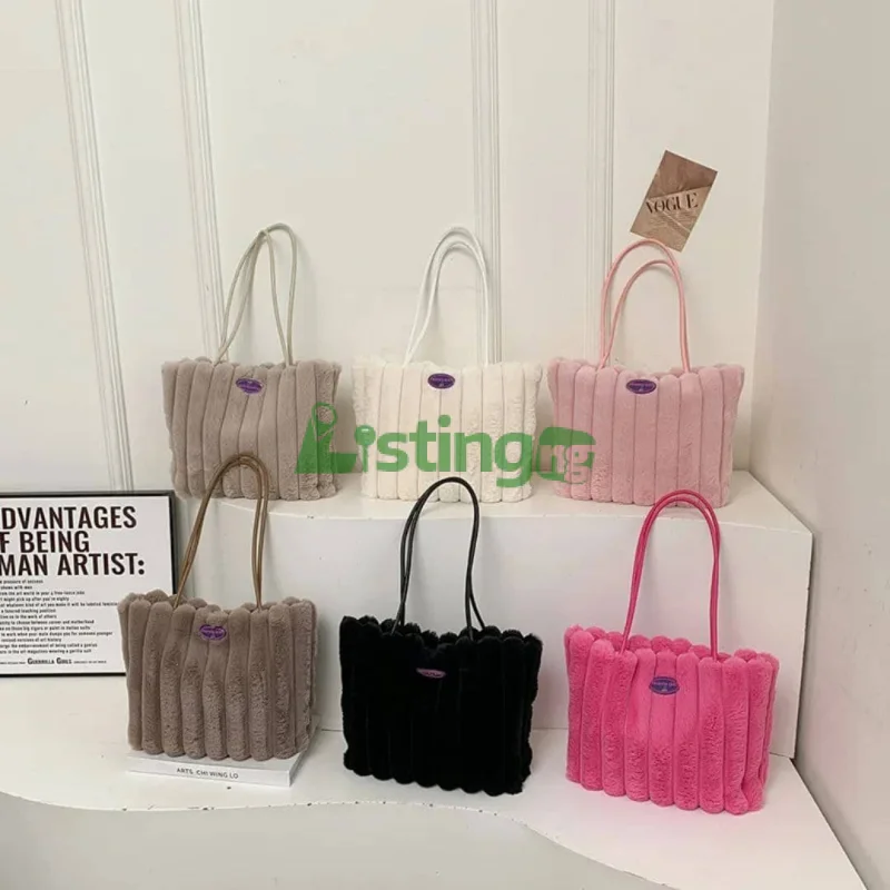 Luxurious Fur Tote Bag – Premium Quality for Everyday Elegance